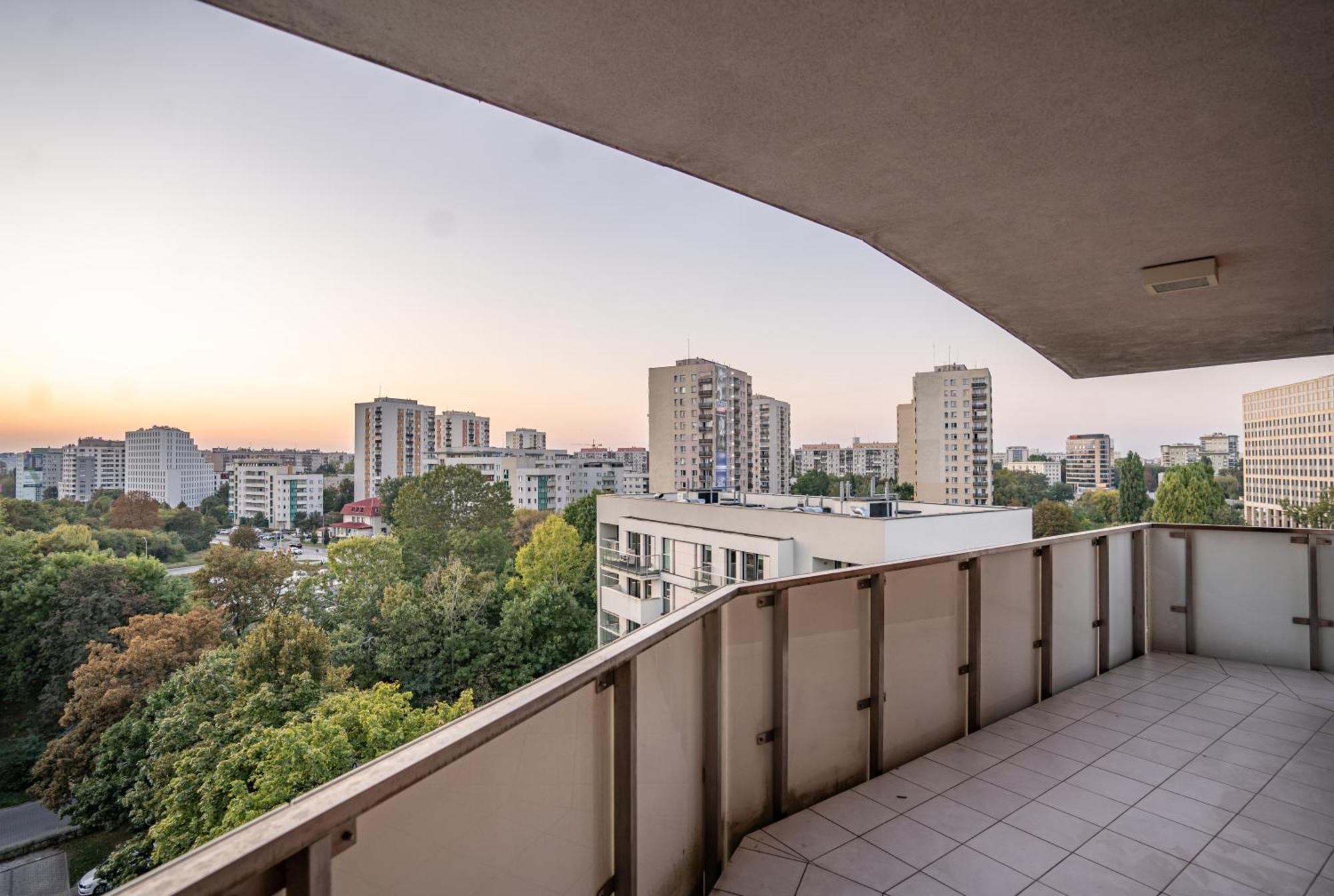 Waw Mokotów pokoje Manhattan Varsovia Exterior foto